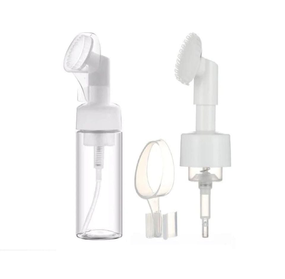 FIRÇALI KÖPÜK YAPICI PET ŞİŞE VE BAŞLIK 200 ML PET ŞEFFAF
