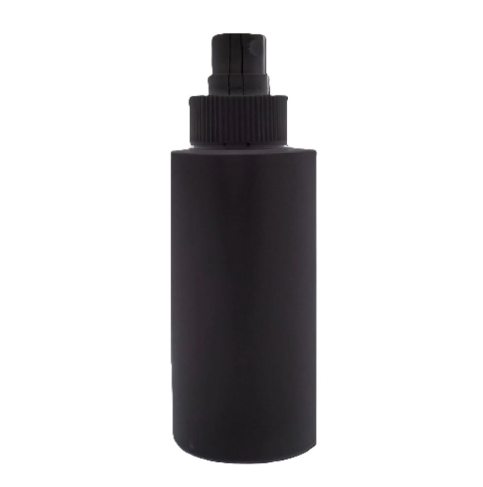 250 ML ŞİŞE POLİETİLEN SİYAH SPREY BAŞLIK 24 AĞIZ KÜT MODEL